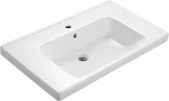 ASB-Woodline Мебель для ванной Риола 80 подвесная белая – фотография-16
